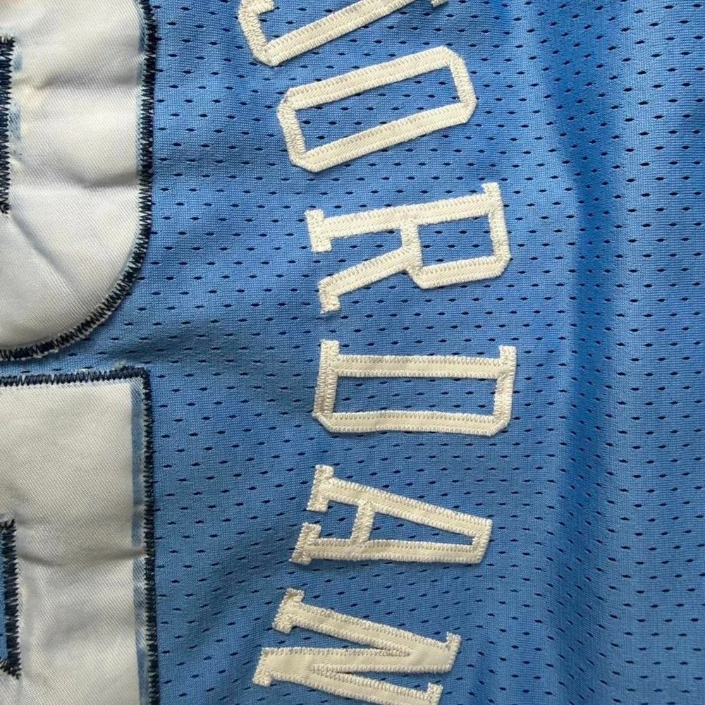 Jordan UNC North Carolina Argyle 23 Basketball Jersey Carolina Blue Size M